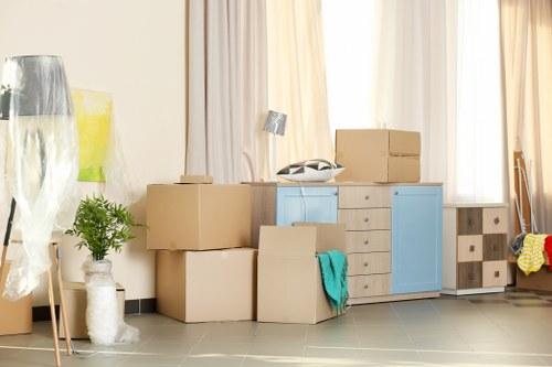 Careful packing and furniture protection for a Holland Park property relocation