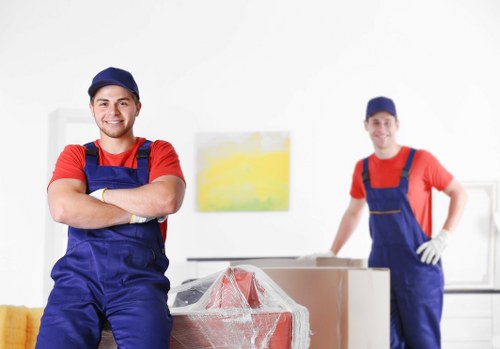 Removal van moving service for homes in Holland Park