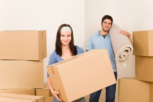Final safety review during a professional house move