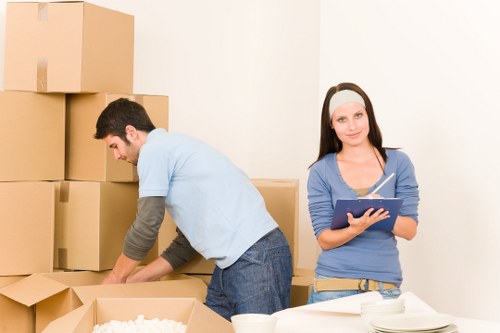 Careful packing and furniture handling for a Holland Park home move