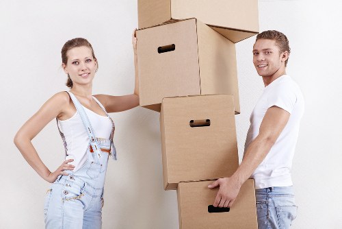 Careful unpacking and room organisation after moving in