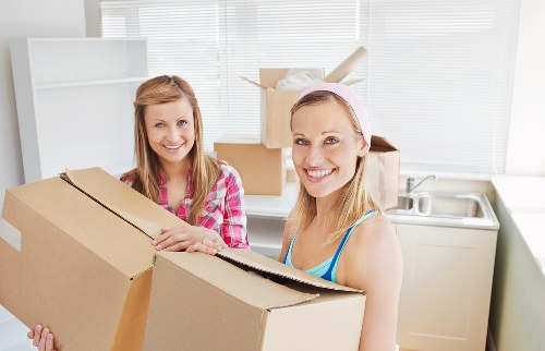 Careful transport of furniture from a Holland Park apartment