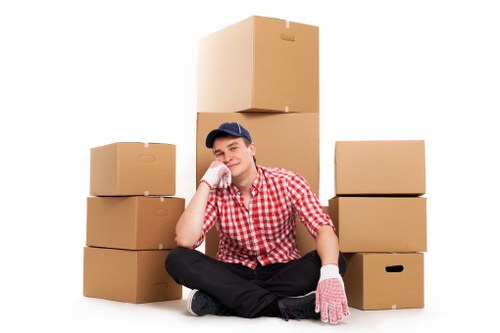 Sustainable moving and recycling service in Holland Park