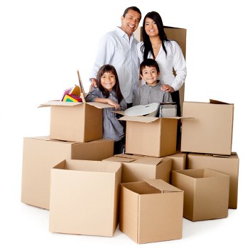 Packing and lifting support for a student flat move in West London